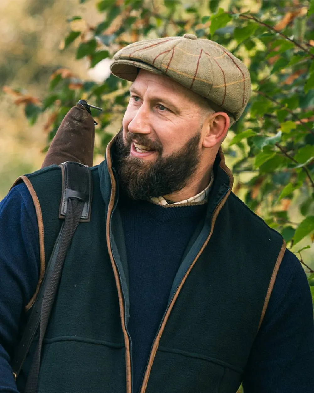 Jack Pyke Wool Blend Tweed Flat Cap Shooting Sun Hats