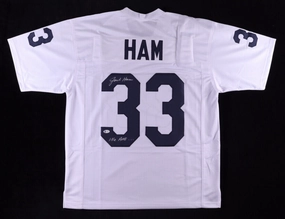 Jack Ham Signed Penn State Nittany Lions Jersey Inscribed We Are.. (Beckett COA)