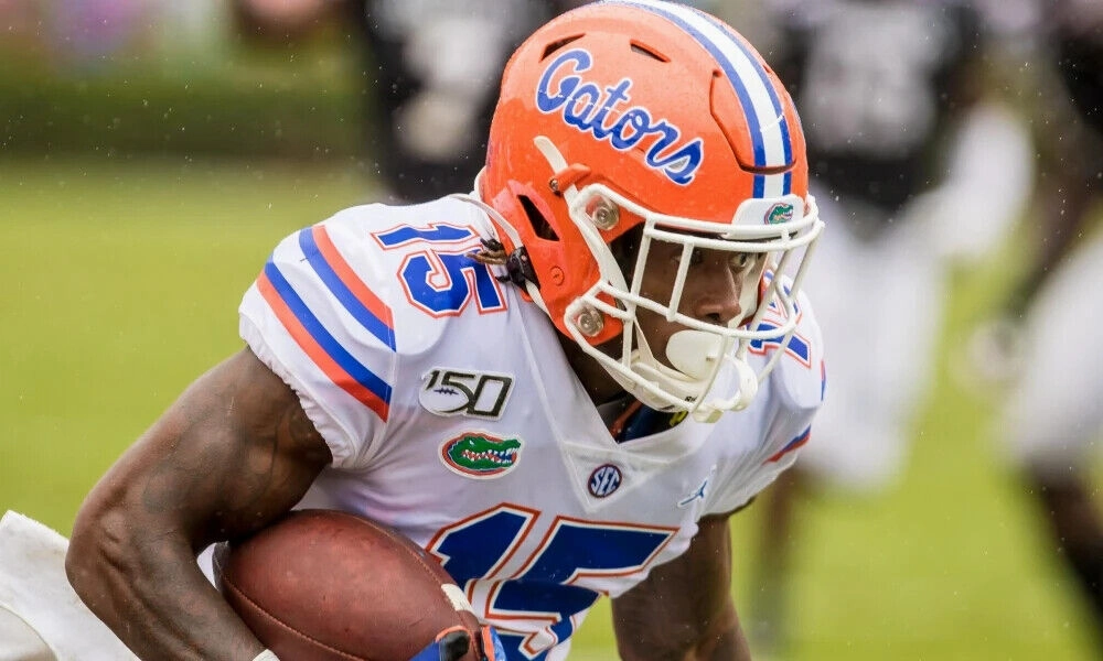 Jacob Copeland Signed Florida Gators Speed Mini Helmet (JSA COA) Former U.F. W.R