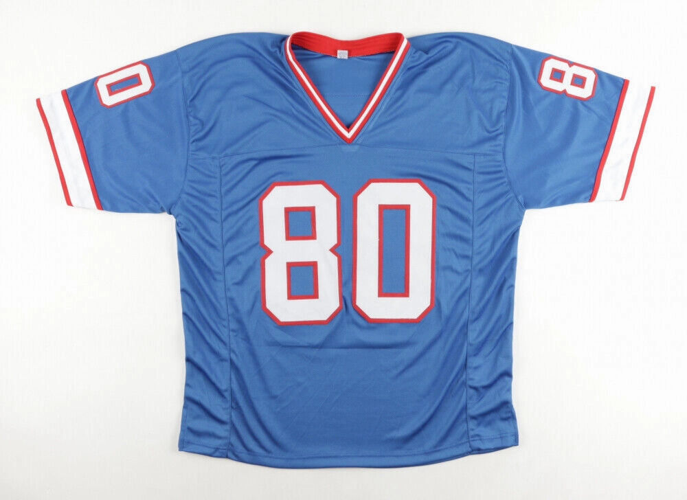 James Lofton Signed Bills Jersey (JSA) Buffalo's 3xSuper Bowl Wide Receiver