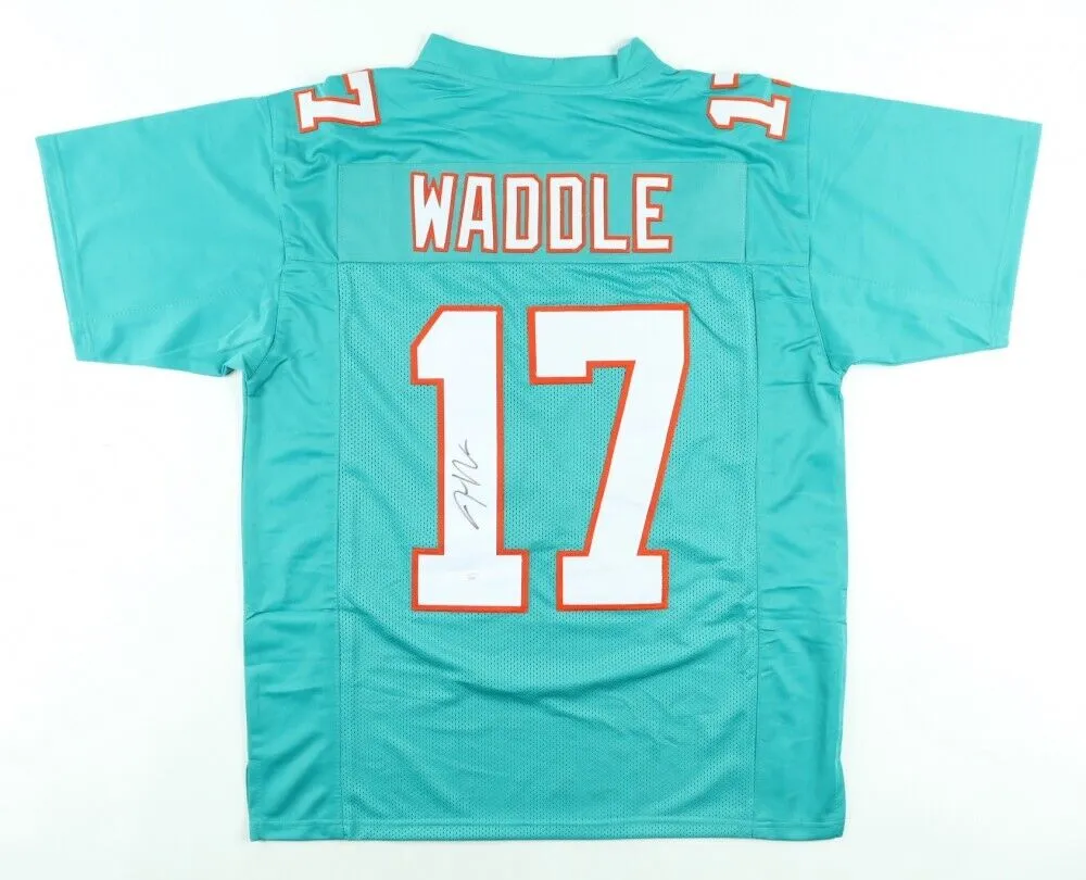 Jaylen Waddle Signed Miami Dolphins Jersey (JSA COA) Ex-Alabama Wide Receiver