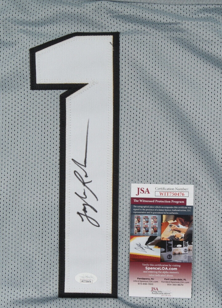 Jaylon Robinson Signed U C F Knights Gray Jersey (JSA COA)2021 Jr Wide Receiver