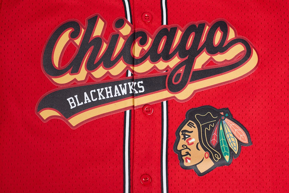 JERSEY NHL CHICAGO BLACKHAWKS SCRIPT TAIL
