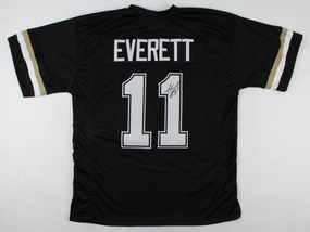 Jim Everett Signed Purdue Boilermakers Jersey (JSA COA) L.A. Rams QB (19861994)