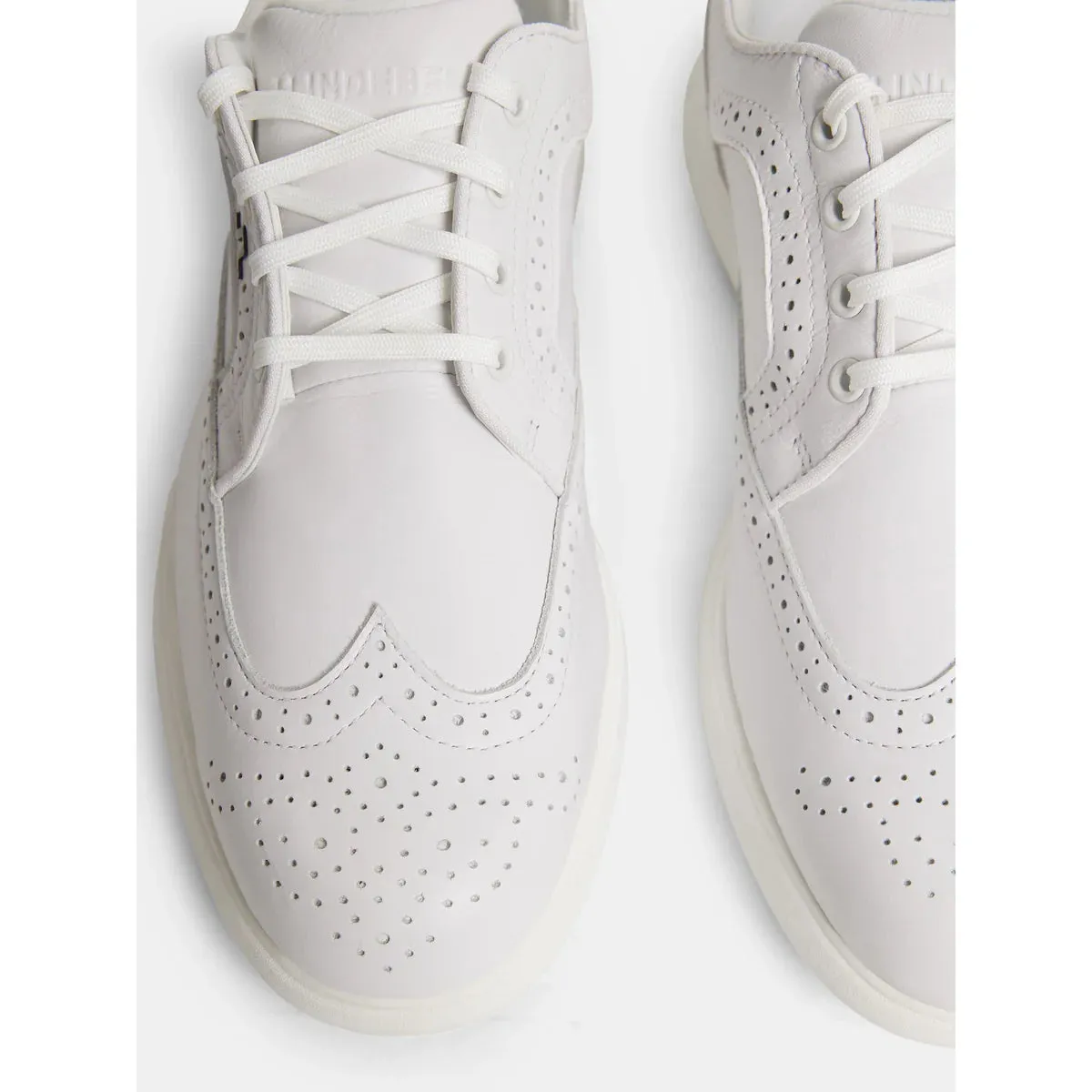 J.Lindeberg Fairway Brogue Golf Shoes - White No Limits, Just Style