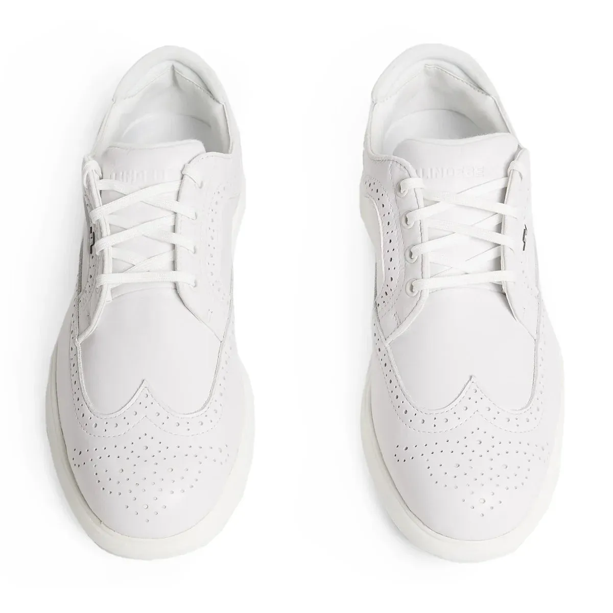 J.Lindeberg Fairway Brogue Golf Shoes - White Own Every Step Black Friday Offer