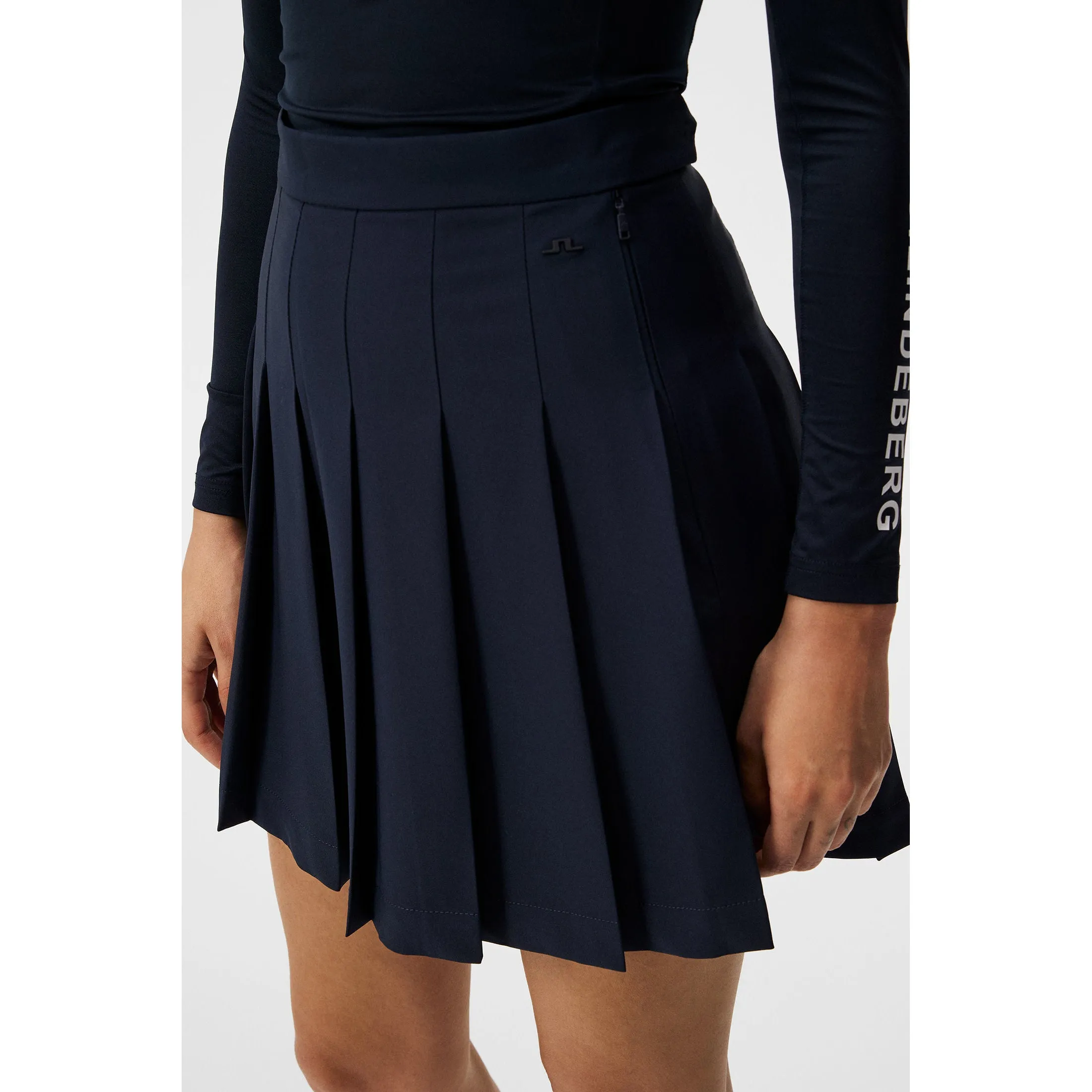 Built for the Bold Redefine Classic J.Lindeberg Women'S Adina Golf Skirt - Jl Navy