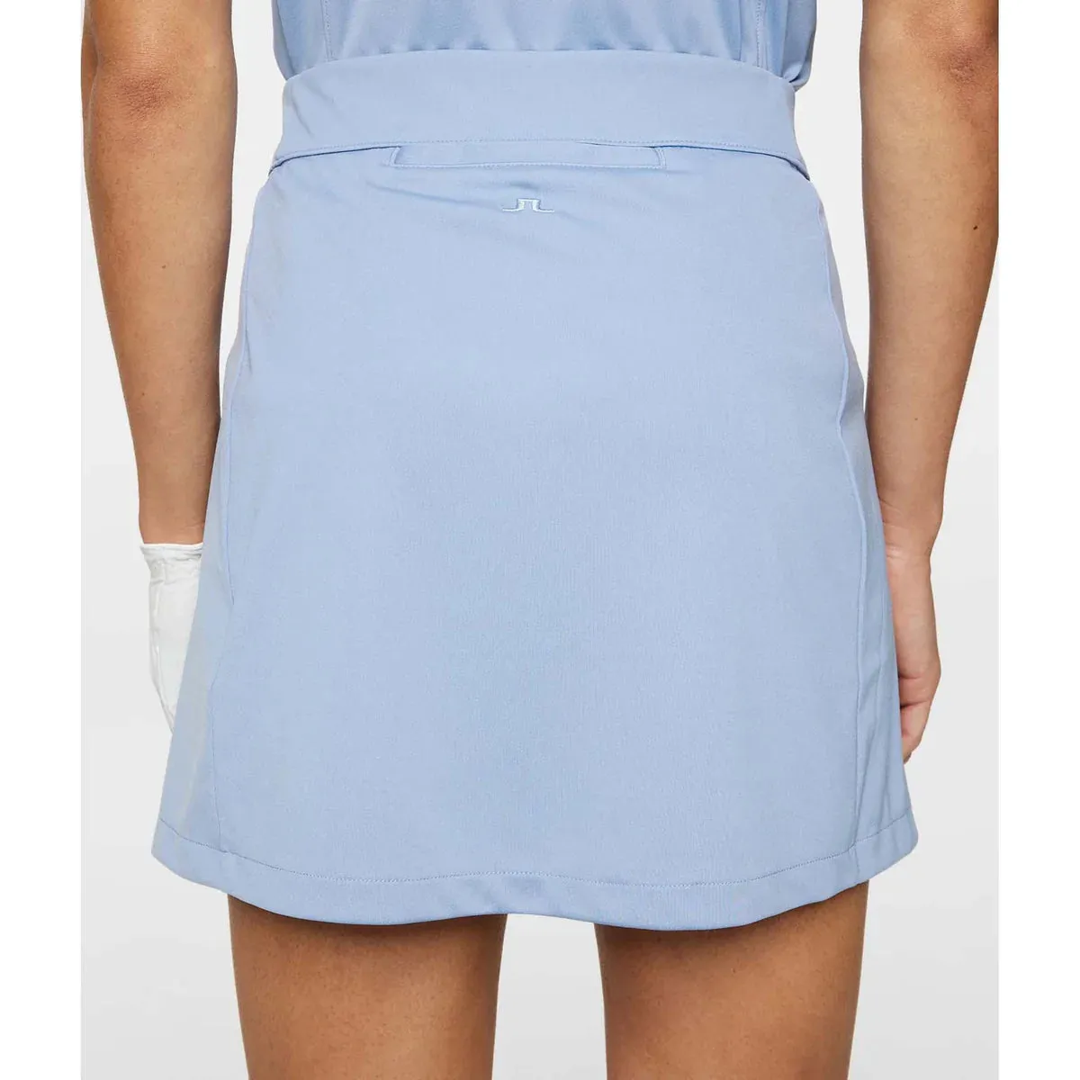 J.Lindeberg Women'S Amelie Mid Golf Skirt - Rain Washed Lead with Style Gear Up and Go