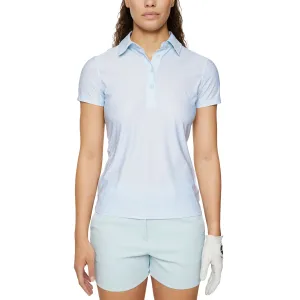 Never Just Walk J.Lindeberg Women'S Caitlyn Golf Polo Shirt - Shadow Bridge Winter Sky