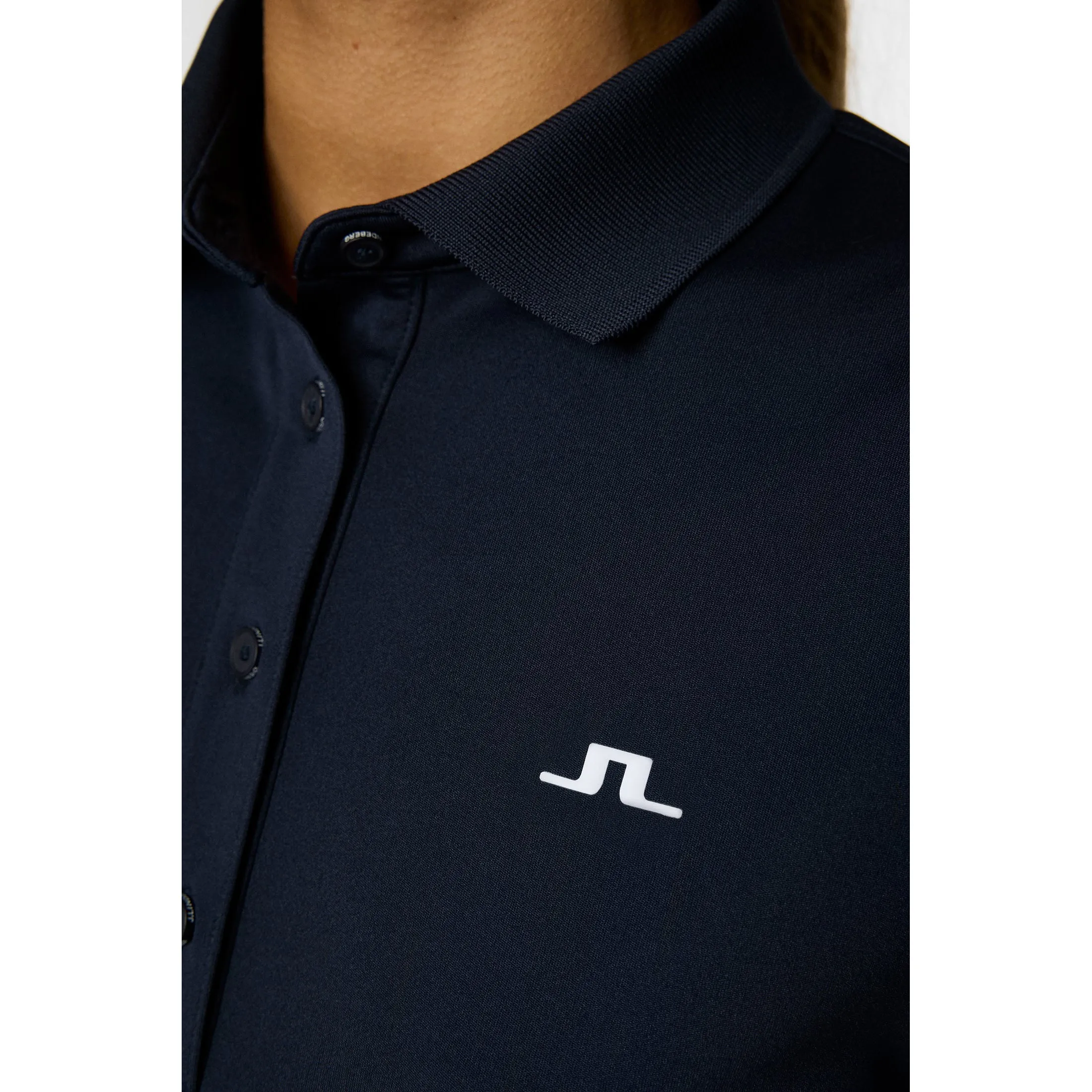 Built to Perform Spring Sale J.Lindeberg Women'S Cassie Golf Polo Shirt - Jl Navy