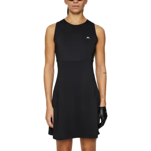 Own the Moment Style Meets Power J.Lindeberg Women'S Cora Golf Dress - Black