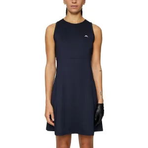J.Lindeberg Women'S Cora Golf Dress - Jl Navy Command Attention