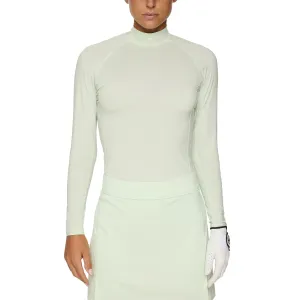 J.Lindeberg Women'S Ella Compression Golf Shirt - Ambrosia Made to Turn Heads