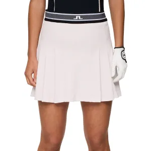 J.Lindeberg Women'S Harlow Golf Skirt - Grey Lilac Halloween Sale Easter Sale