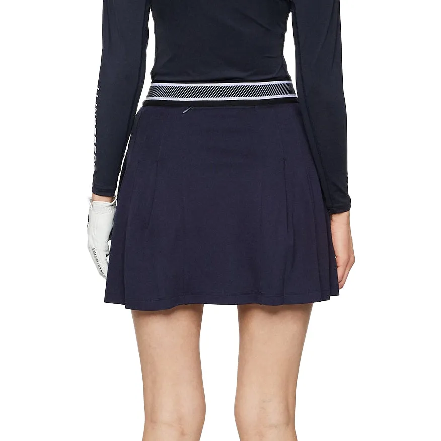 Affordable J.Lindeberg Women'S Harlow Golf Skort - Jl Navy