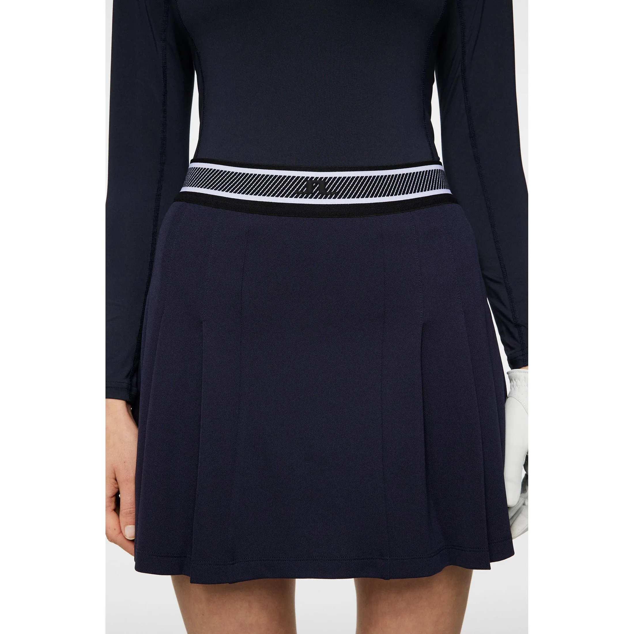 Deal Of The Century J.Lindeberg Women'S Harlow Golf Skort - Jl Navy