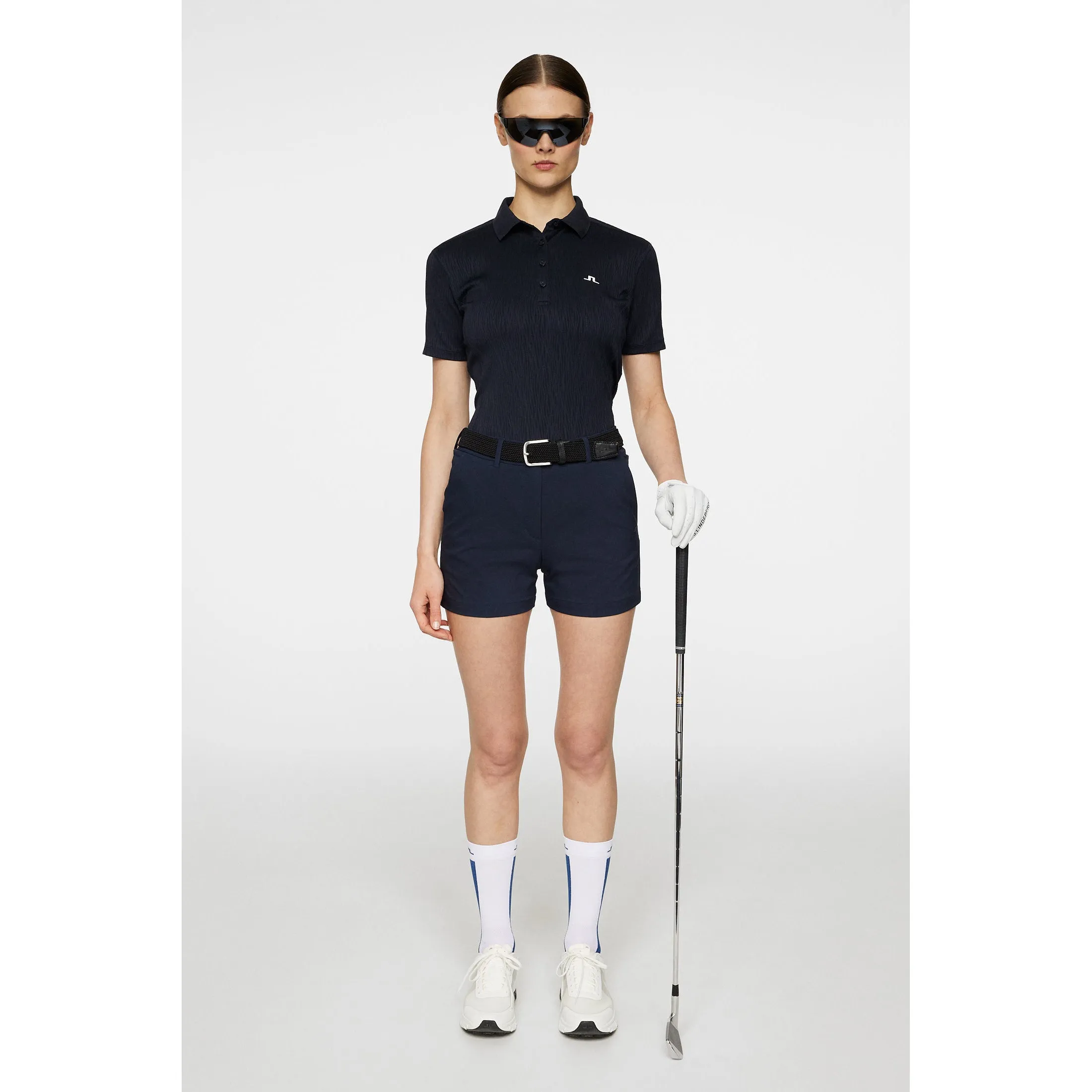 J.Lindeberg Women'S Izara Golf Polo Shirt - Jl Navy Valentine's Day Sale Cyber Monday Sale