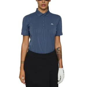 Clearance Sale Autumn Sale J.Lindeberg Women'S Izara Golf Polo Shirt - Vintage Indigo