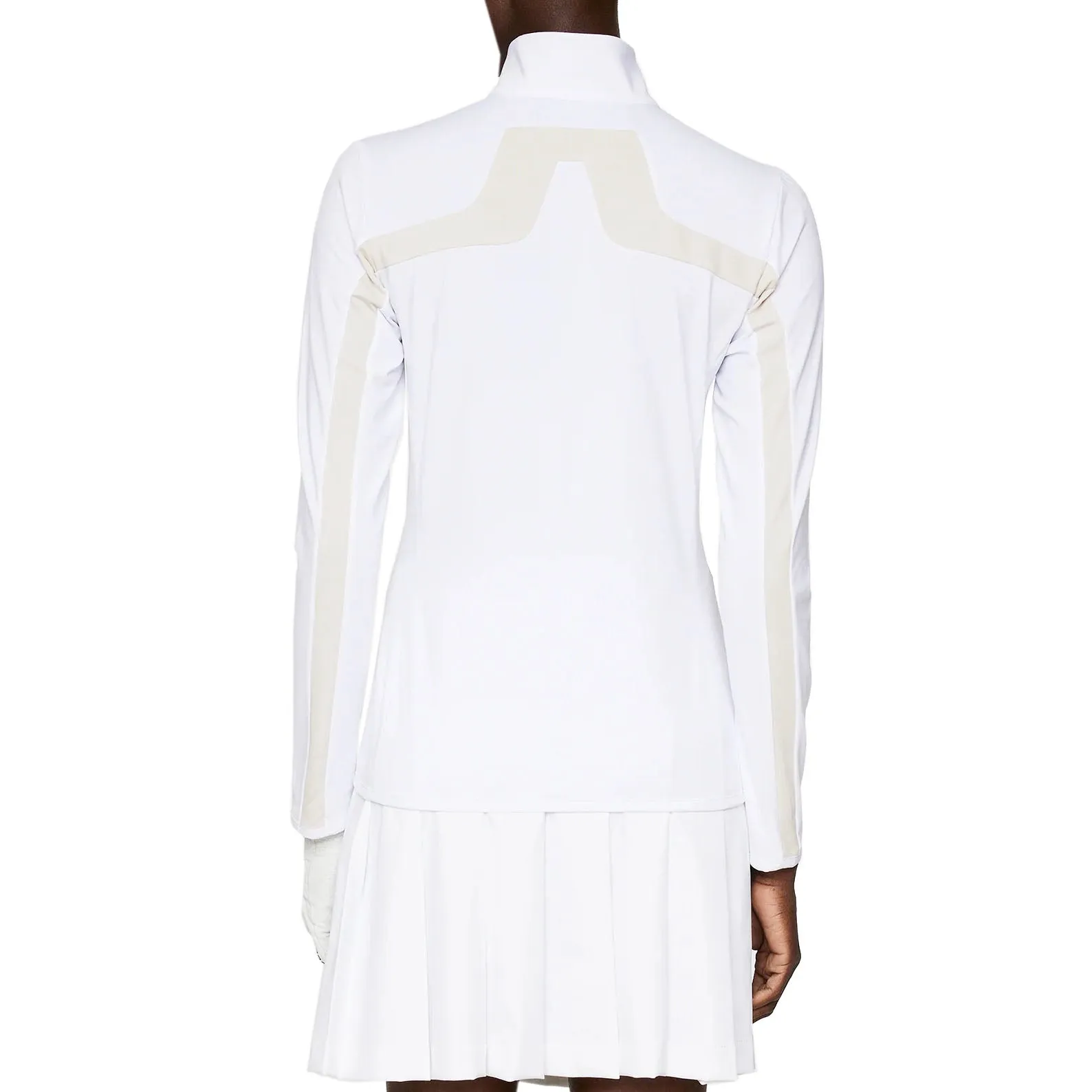 Unleash Your Power J.Lindeberg Women'S Janice Golf Mid-Layer - White