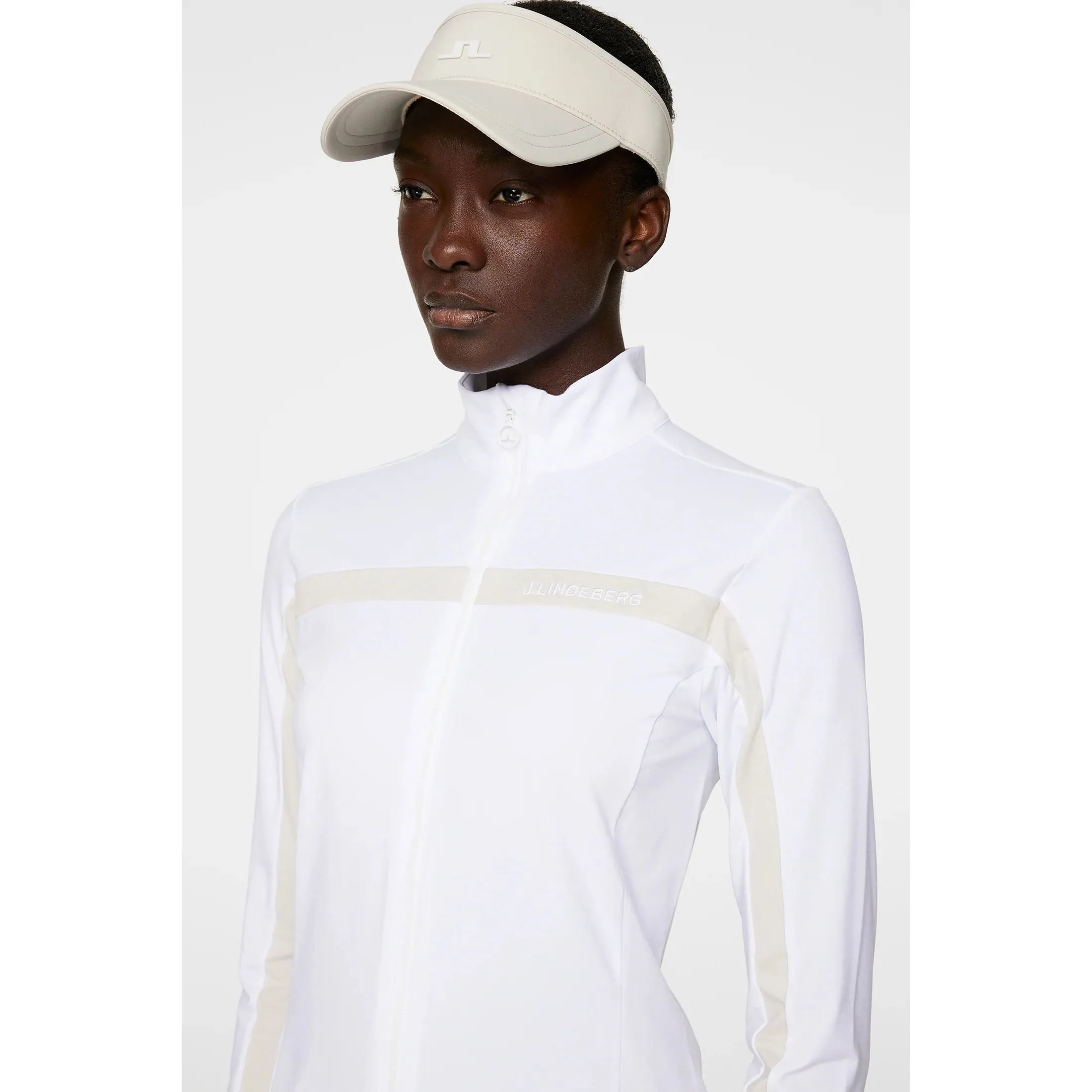 Footwear for the Fearless J.Lindeberg Women'S Janice Golf Mid-Layer - White