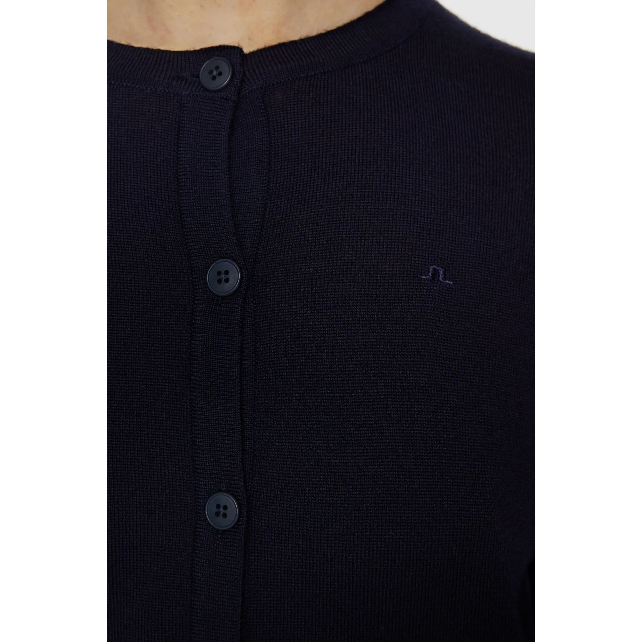 J.Lindeberg Women'S Joanna Knitted Cardigan - Jl Navy Sweetest Day Sale