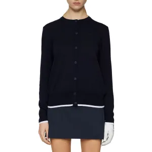 Not for the Ordinary All Saints' Day Sale J.Lindeberg Women'S Joanna Knitted Cardigan - Jl Navy