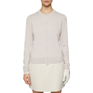 Power Every Step J.Lindeberg Women'S Joanna Knitted Cardigan - Moonbeam