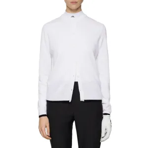 J.Lindeberg Women'S Joanna Knitted Cardigan - White Built to Perform