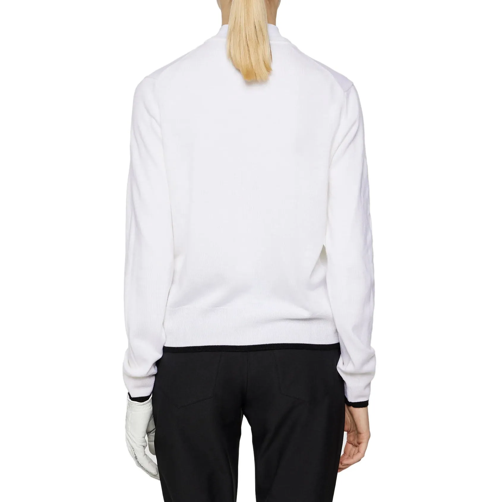Built for the Bold J.Lindeberg Women'S Joanna Knitted Cardigan - White