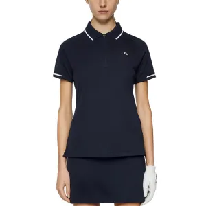 Lead with Style Made to Turn Heads J.Lindeberg Women'S Lee Golf Polo Shirt - Jl Navy