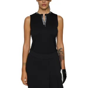 Step into the Beat J.Lindeberg Women'S Leya Sleeveless Golf Shirt - Black