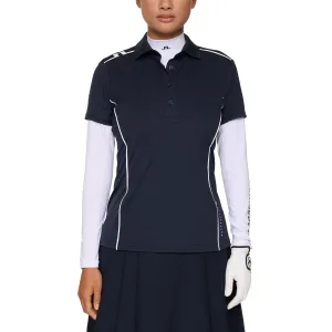 Affordable Command Attention J.Lindeberg Women'S Leyla Golf Polo Shirt - Jl Navy
