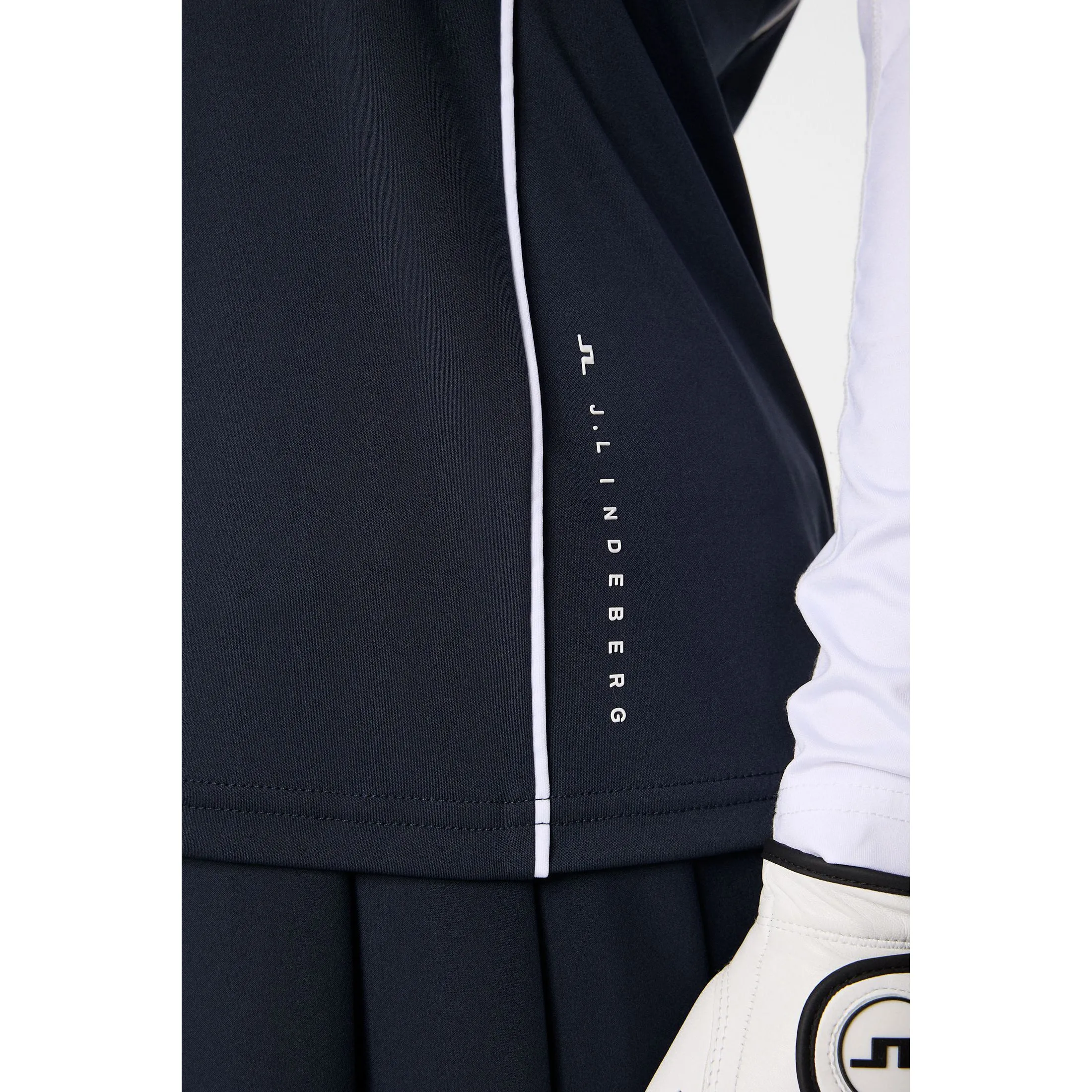 J.Lindeberg Women'S Leyla Golf Polo Shirt - Jl Navy Labor Day Sale Step Into Strength