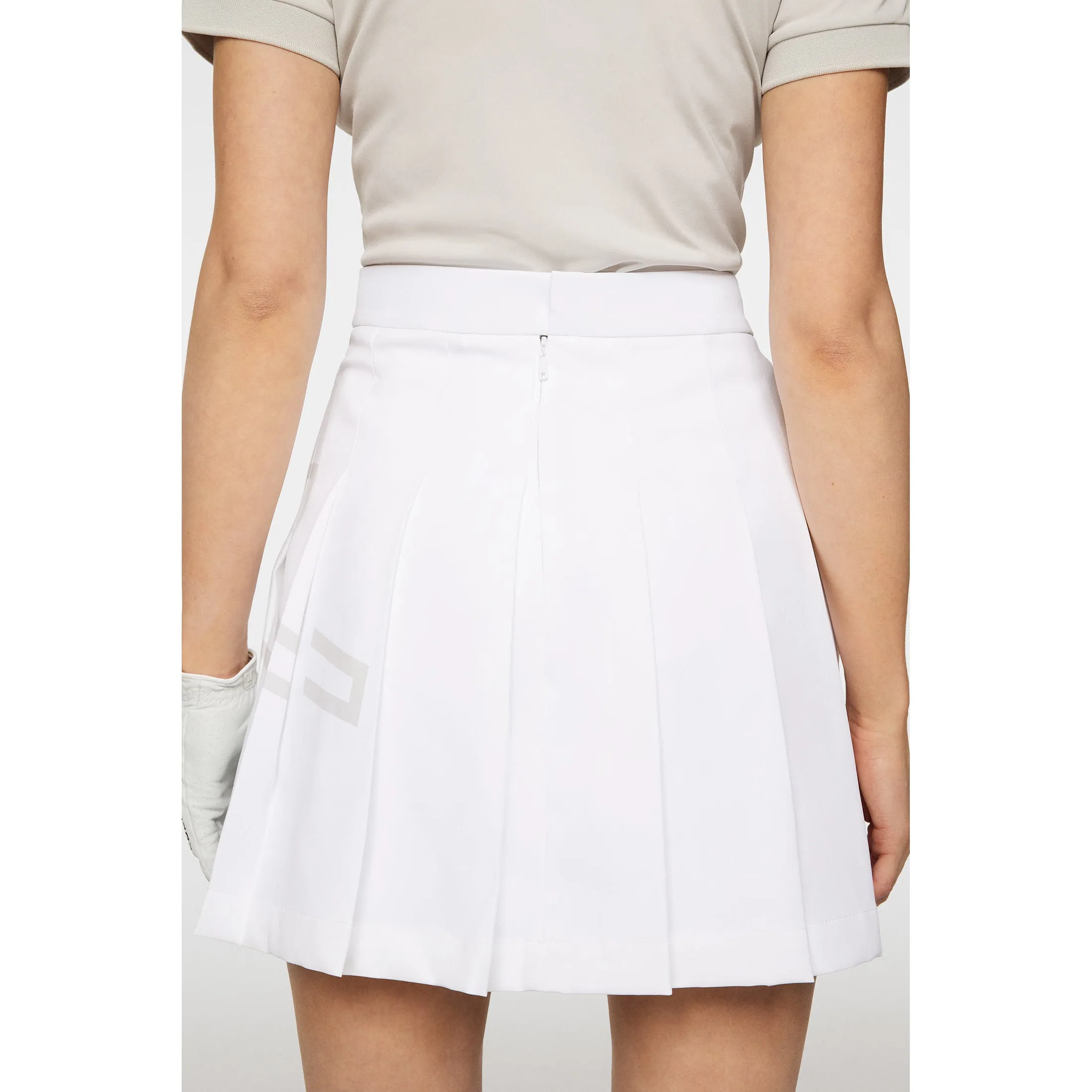 J.Lindeberg Women'S Naomi Golf Skirt - White Designed to Dominate Independence Day Sale