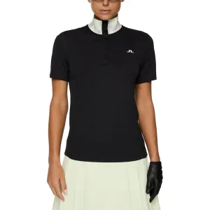 J.Lindeberg Women'S Piper Golf Polo Shirt - Black Black Friday Sale Unapologetically You