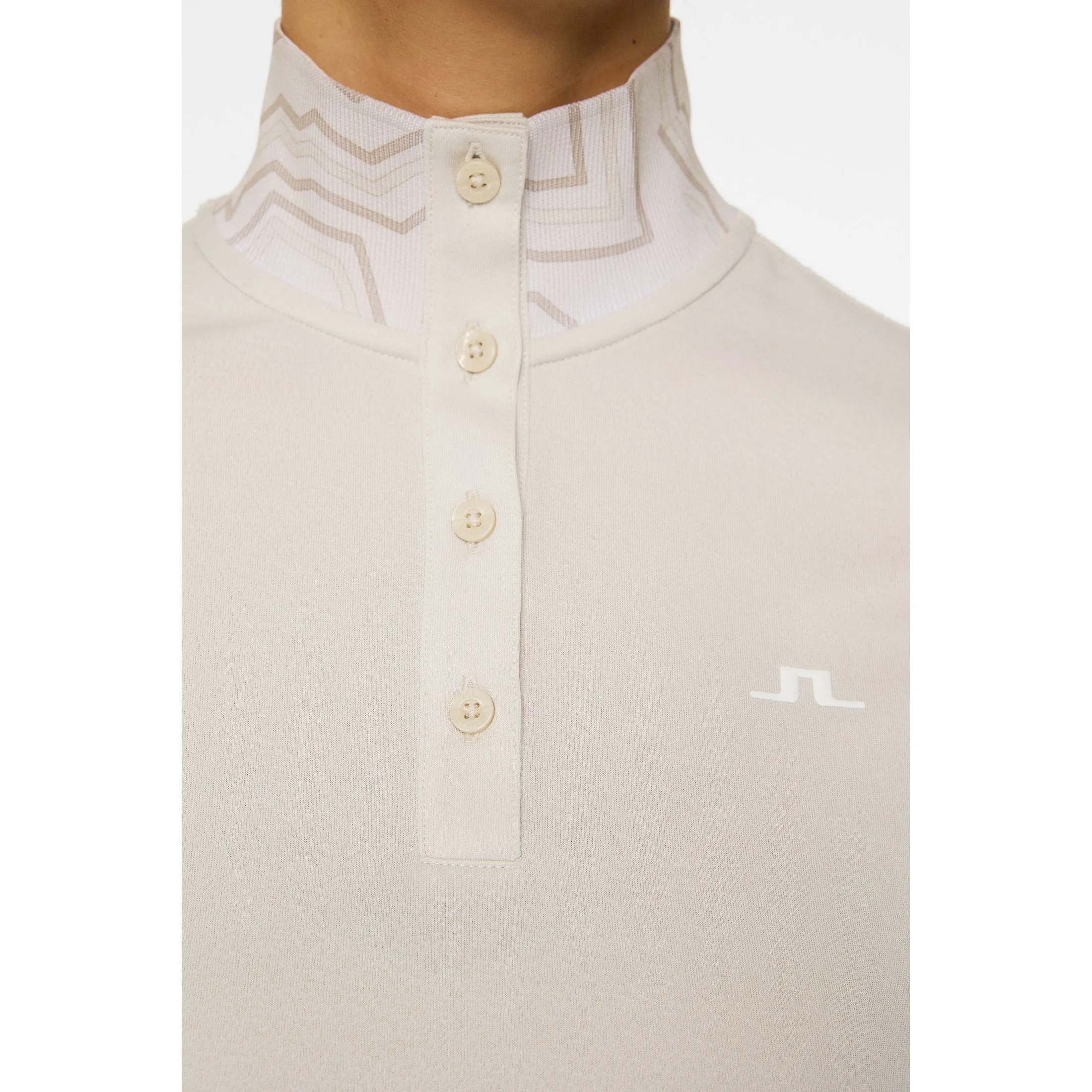 Built to Perform Deal Of The Century J.Lindeberg Women'S Piper Golf Polo Shirt - Moonbeam