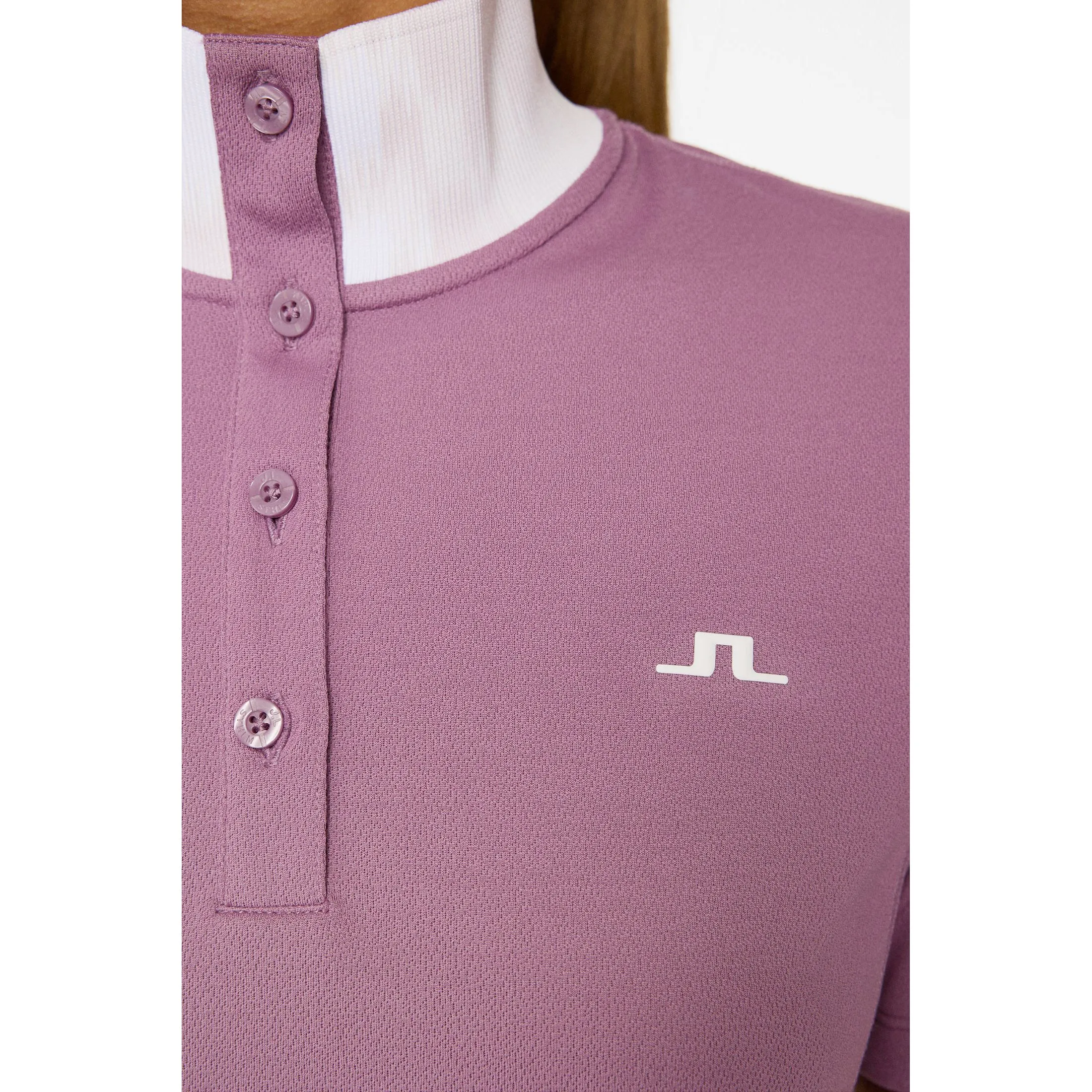 Designed to Dominate J.Lindeberg Women'S Piper Golf Polo Shirt - Very Grape