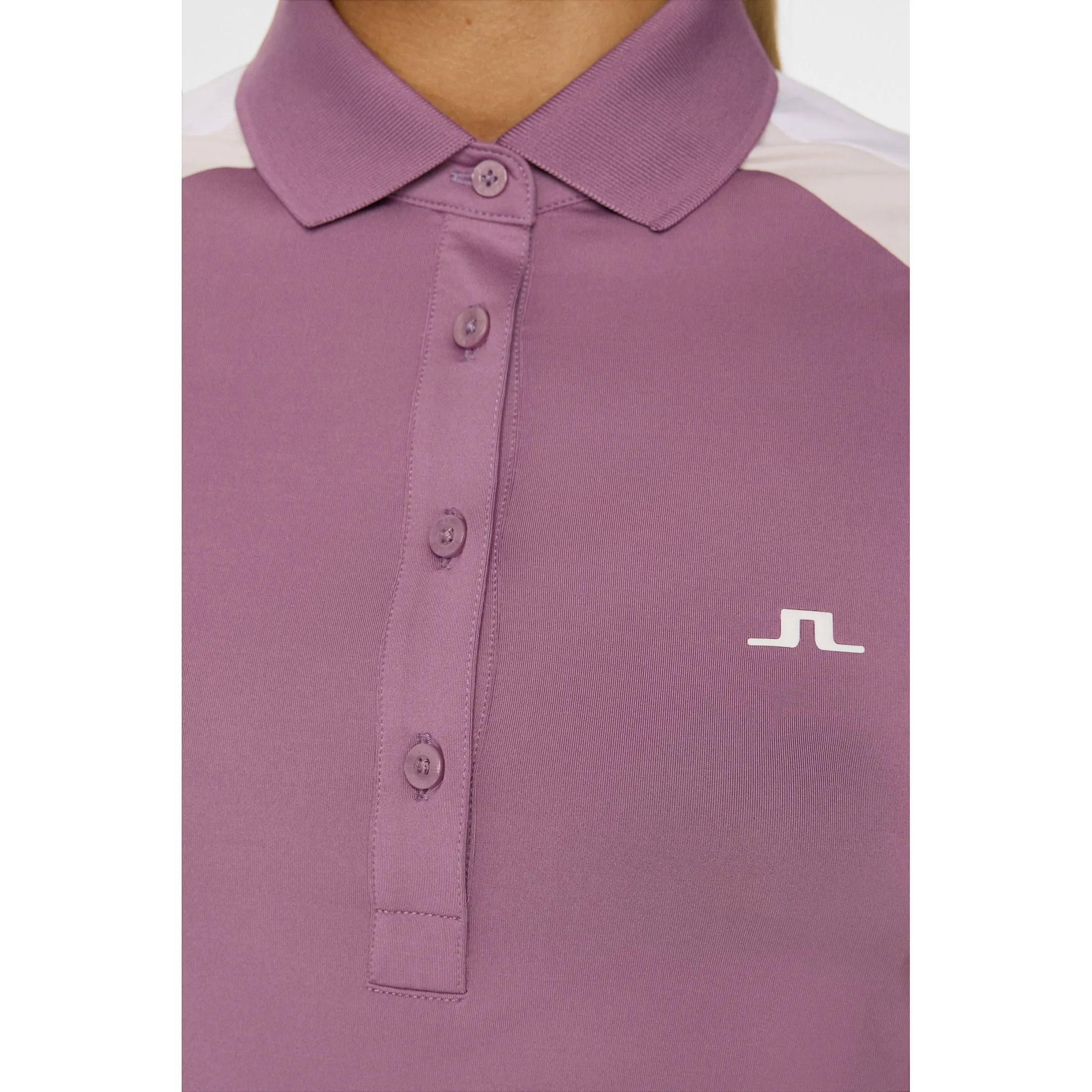 Made to Turn Heads J.Lindeberg Women'S Priya Golf Polo Shirt - Very Grape