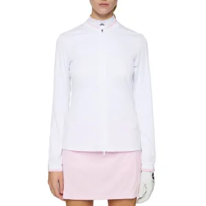 J.Lindeberg Women'S Susanna Golf Mid-Layer - White Own the Moment Special Offer
