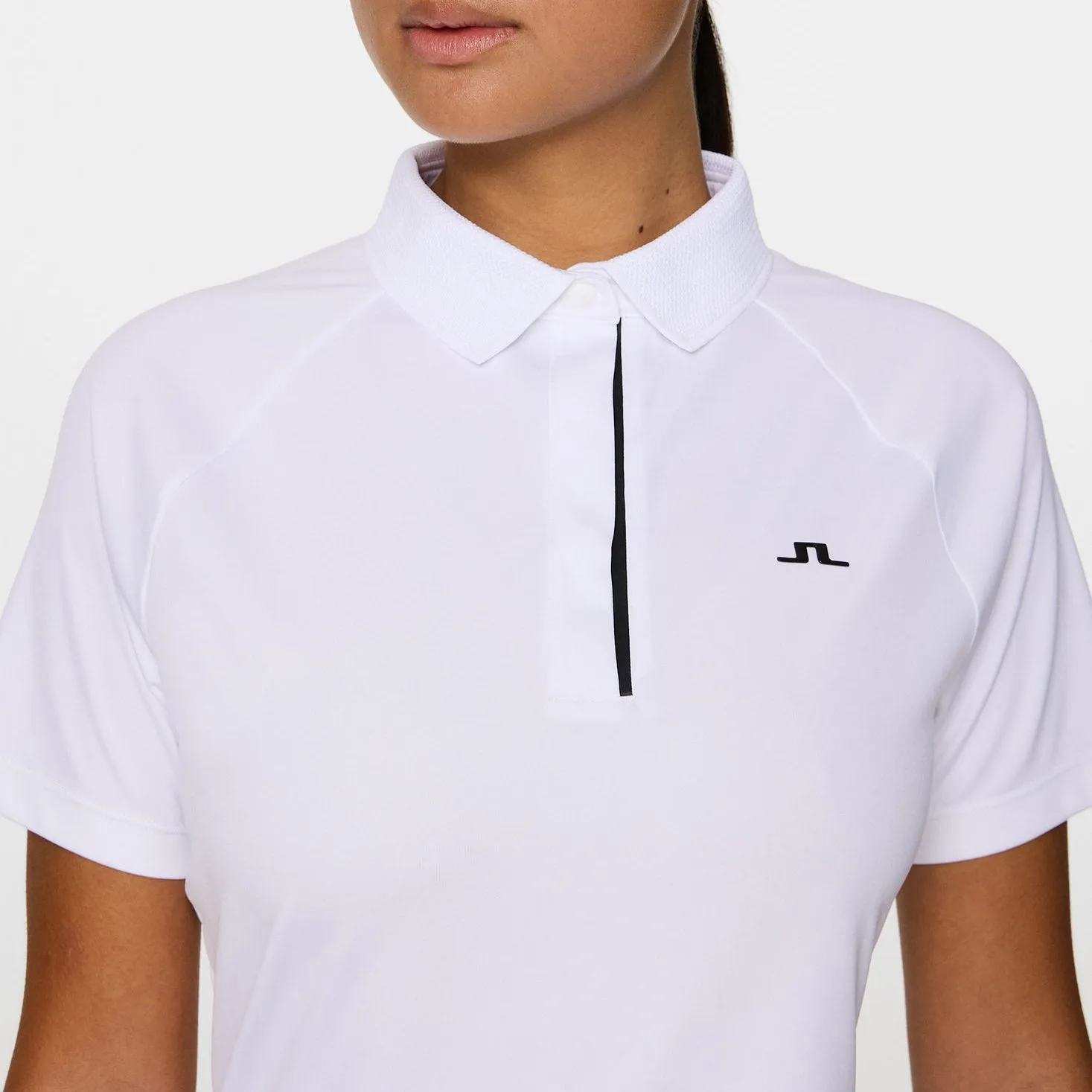 Flash Sale J.Lindeberg Women'S Tara Golf Polo Shirt - White