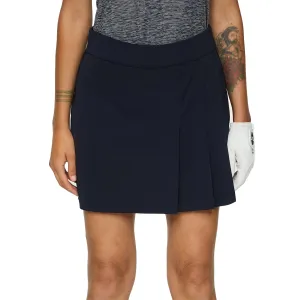 J.Lindeberg Women'S Thea Golf Skirt - Jl Navy Made to Move