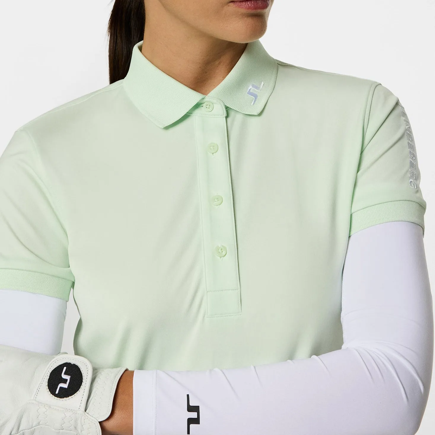 Make a Statement Gear Up and Go J.Lindeberg Women'S Tour Tech Golf Polo Shirt - Ambrosia