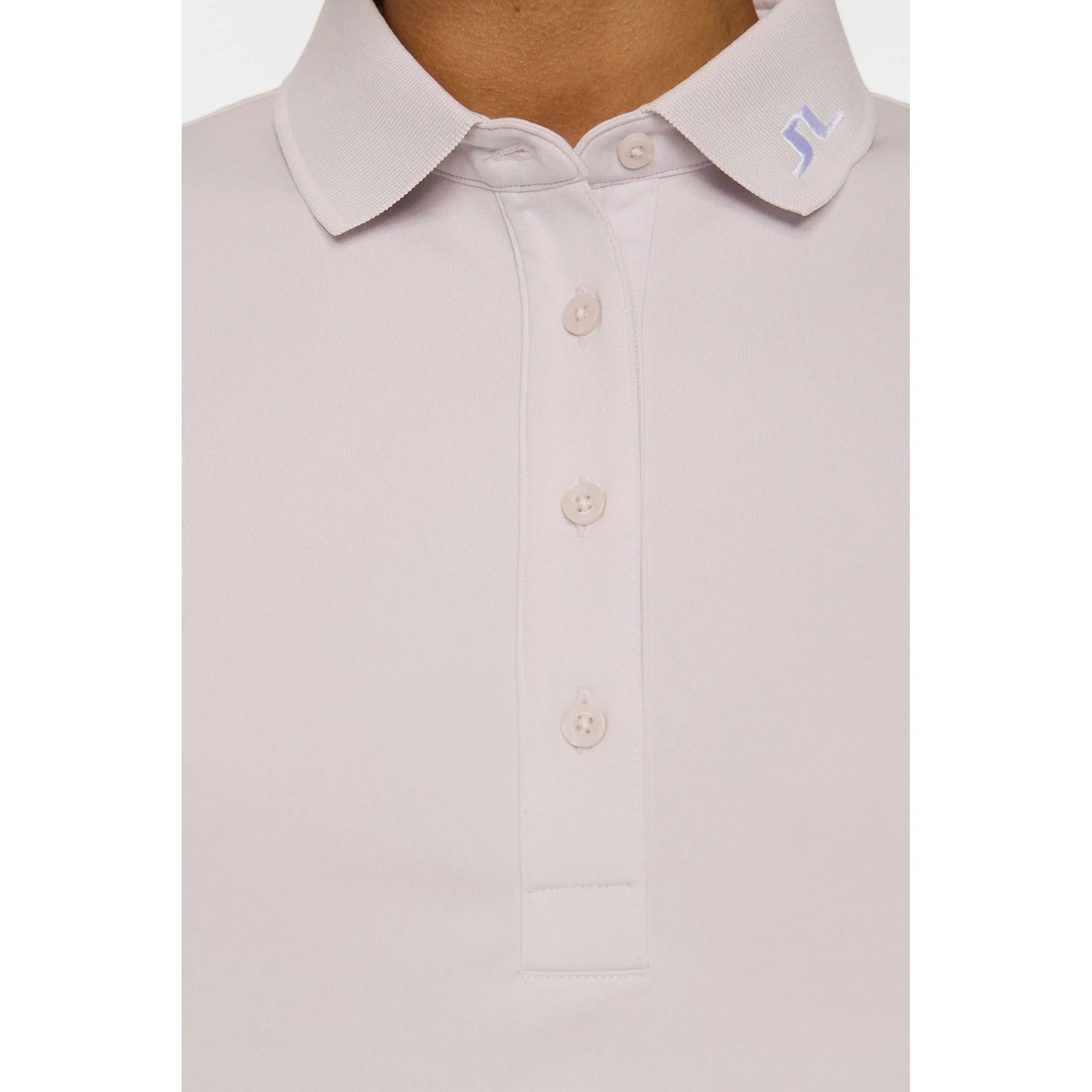 Redefine Classic J.Lindeberg Women'S Tour Tech Golf Polo Shirt - Grey Lilac