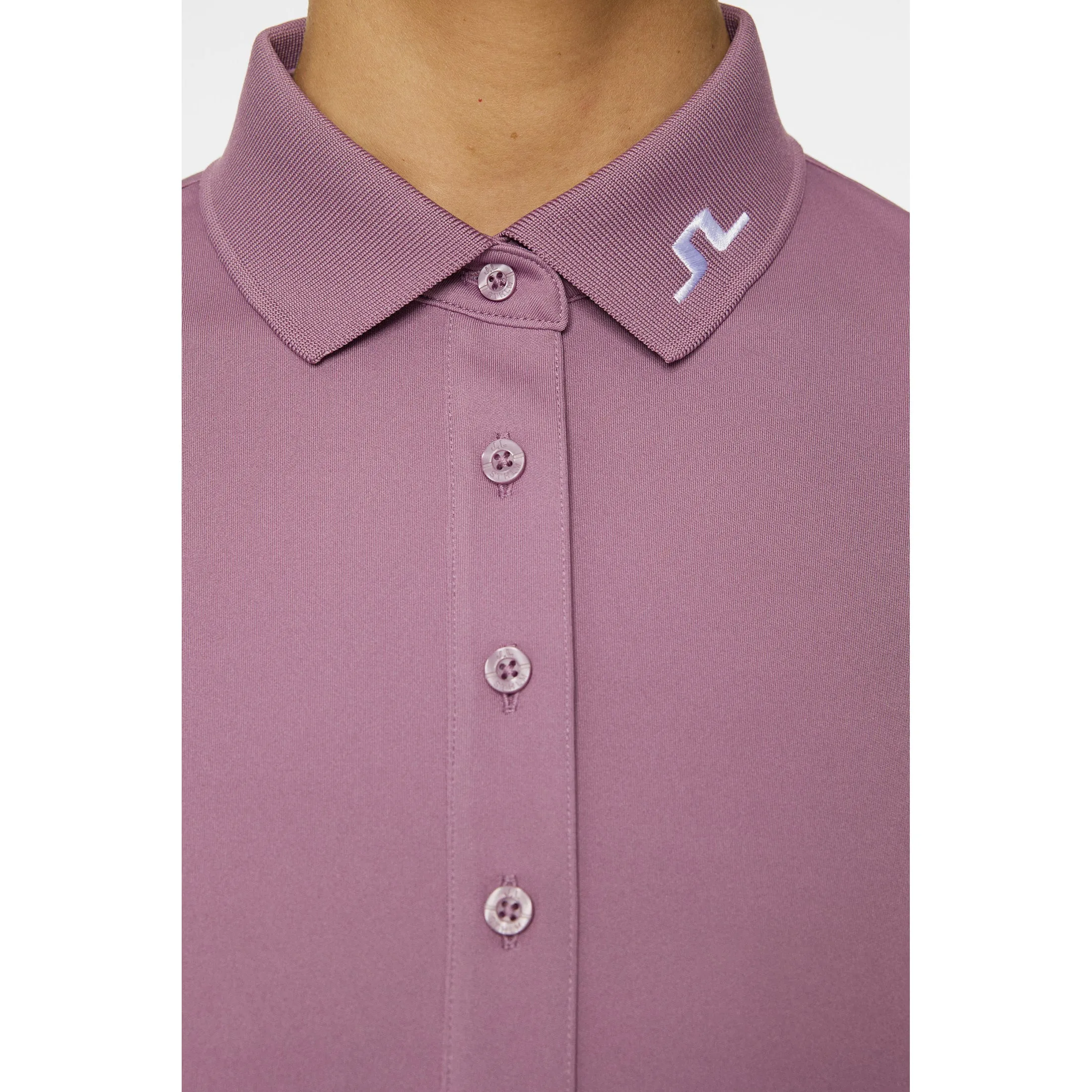 Cyber Monday Sale Valentine's Day Sale J.Lindeberg Women'S Tour Tech Golf Polo Shirt - Very Grape
