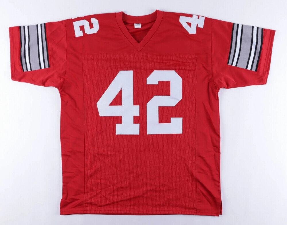 John Brockington Signed Ohio State Buckeyes Jersey (JSA COA) Packers R.B.