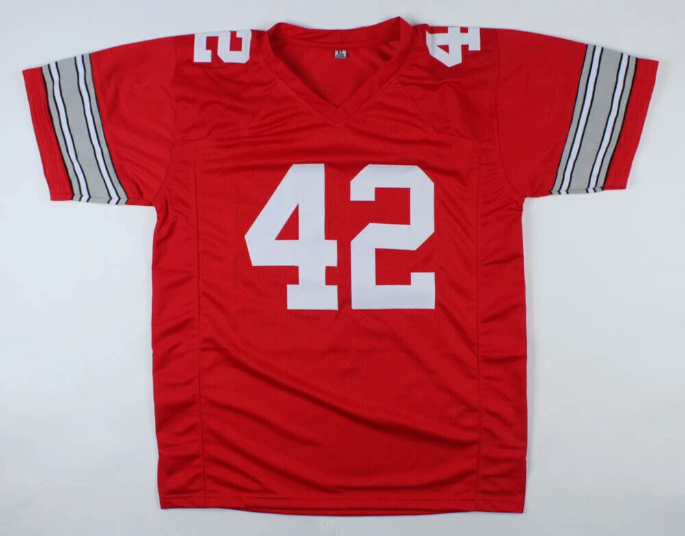John Brockington Signed Ohio State Buckeyes Jersey (JSA Hologram) Packers R.B.
