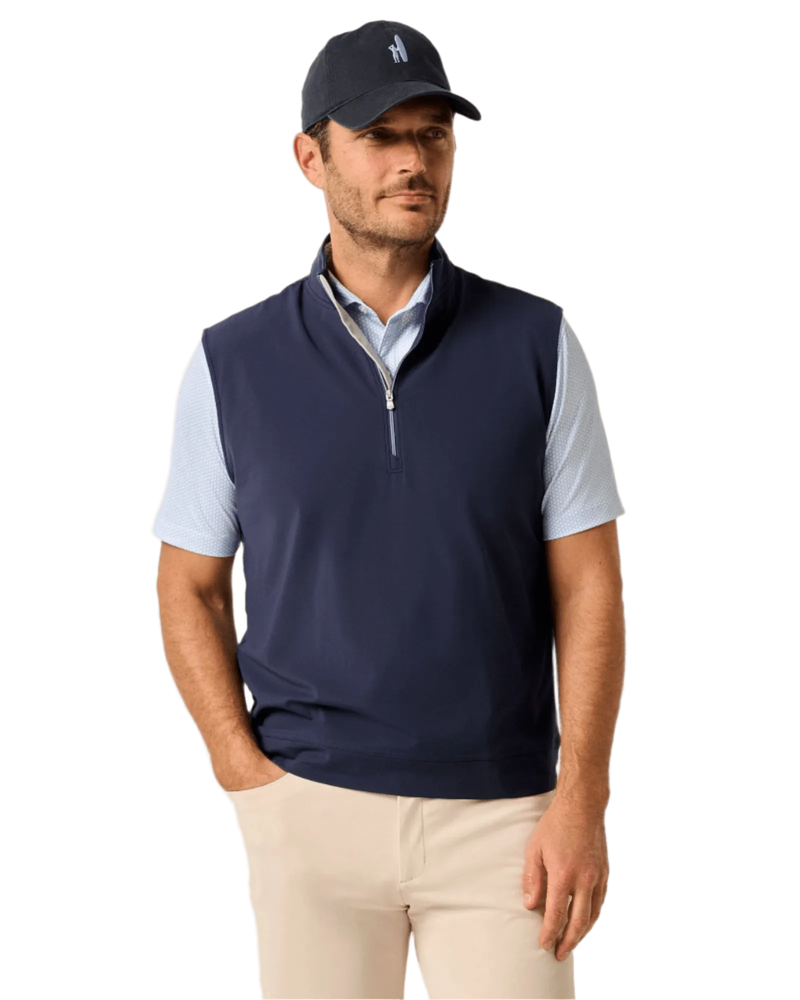 Own the Moment Rise Every Time Johnnie-O - Torque 1/4-Zip Performance Vest