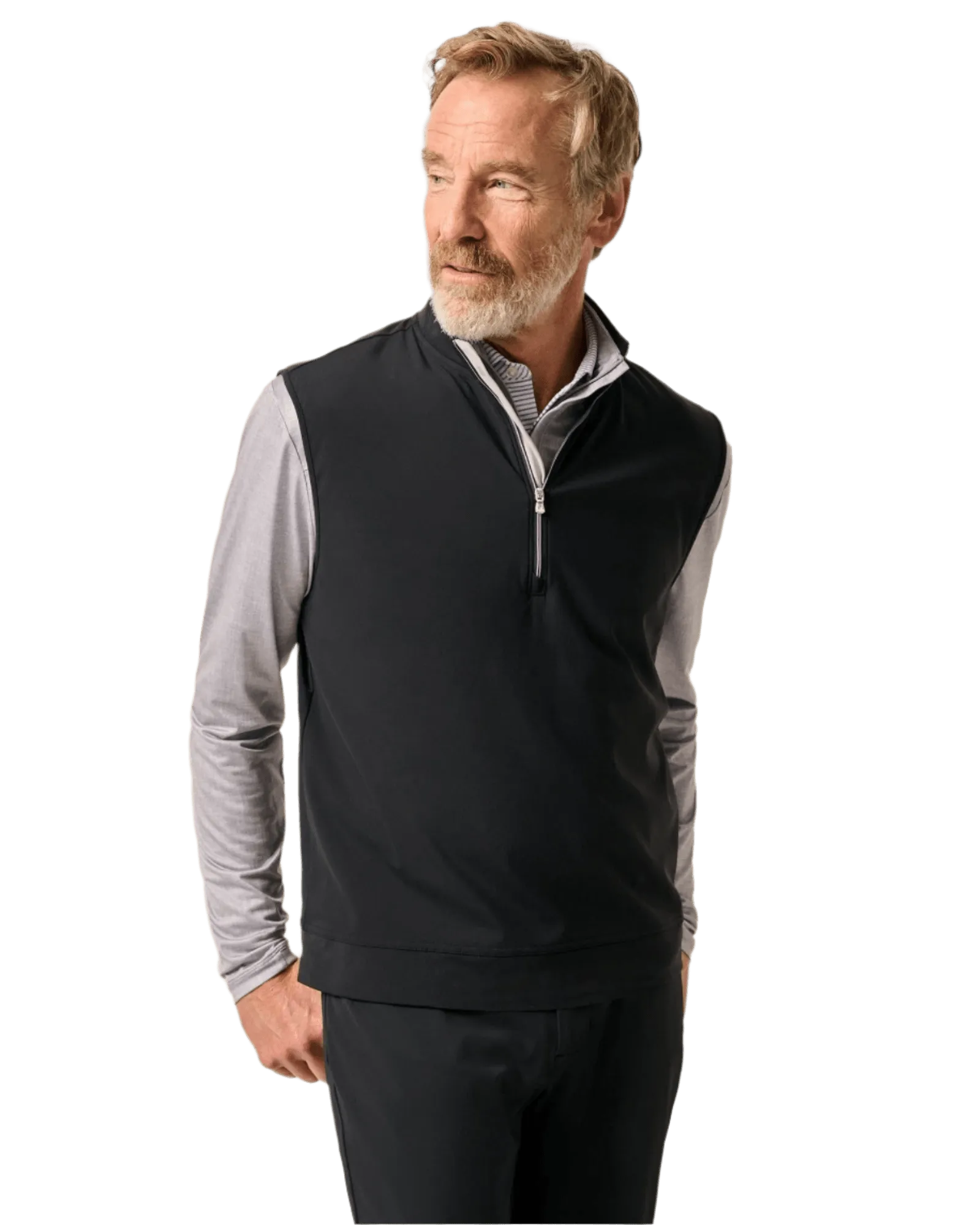Johnnie-O - Torque 1/4-Zip Performance Vest Designed to Dominate Define Your Own Way