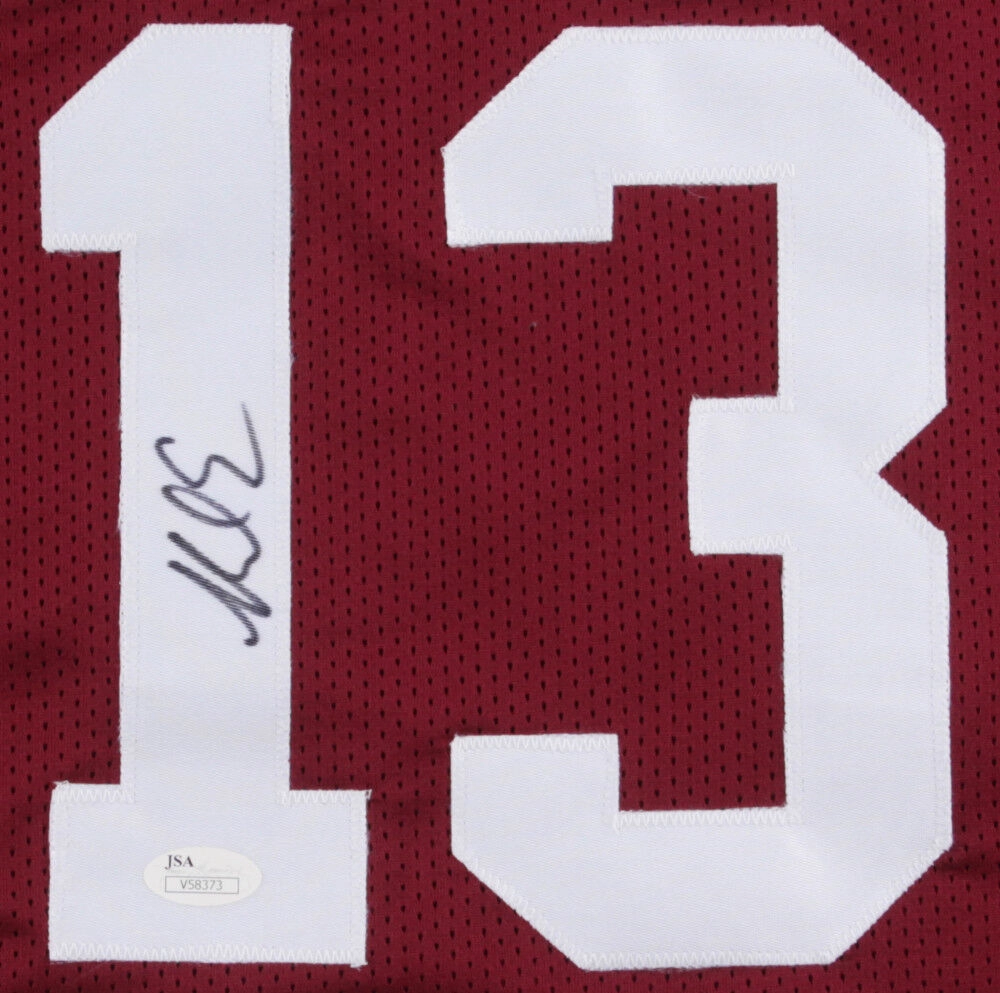 Johnny Manziel & Mike Evans Signed Texas A&M Aggies Jersey Inscribed 12 Hiesman