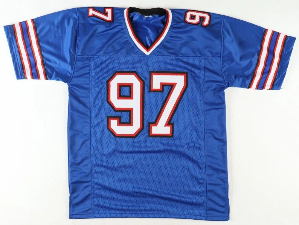 Jordan Phillips Signed Buffalo Bills Jersey (Beckett) 2015 2nd Round Pick D.T.